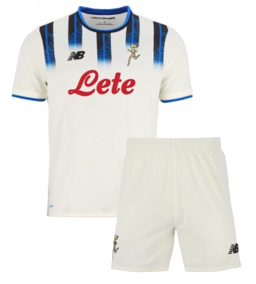 Atalanta Udebanetrøje Børn 2025-26 Kortærmet (+ Korte bukser)